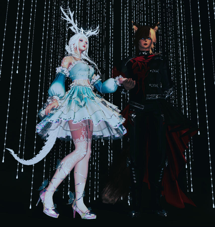 Ama and his friend Lunaris