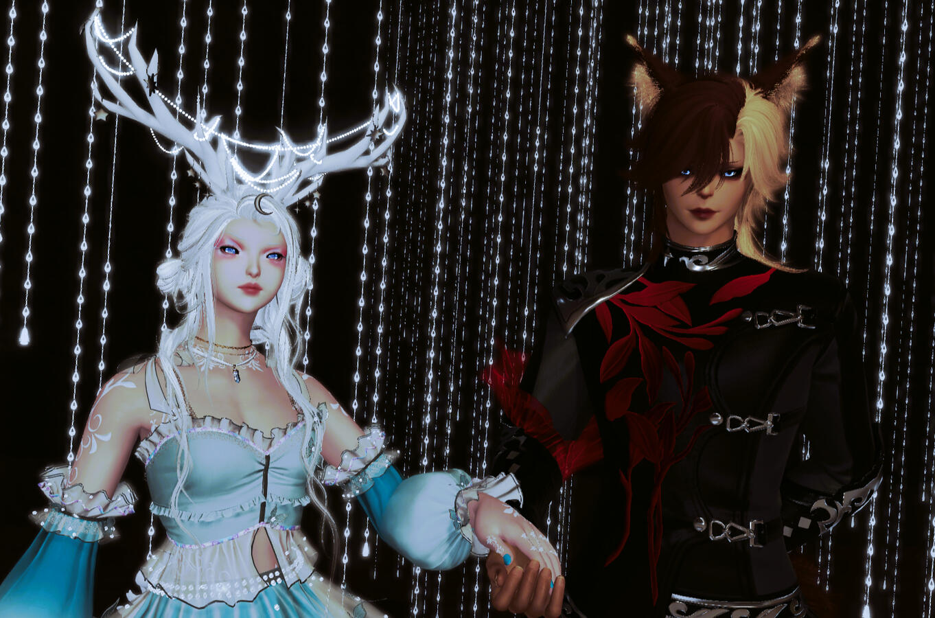 Anzu and his friend Lunaris